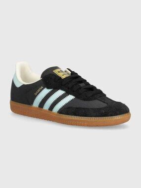 NEW ADIDAS Women’s Samba OG Sneakers – ‘Carbon’ – Size 5.5